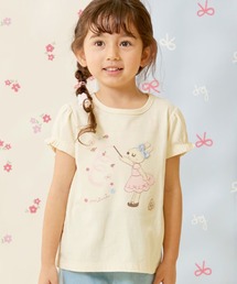 KP（ケーピー）の「mimiちゃん アップリケ Tシャツ（Tシャツ/カットソー）」