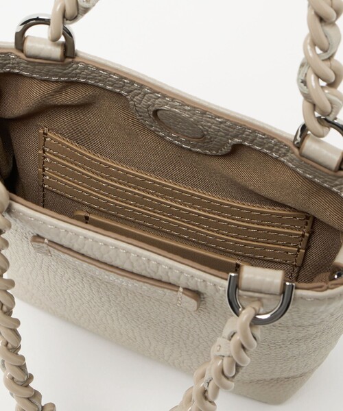 GIANNI CHIARINI(ジャンニ キアリーニ)の「<GIANNI CHIARINI>CAMILLA バッグ(ハンドバッグ・レディース・ブラック/ナチュラル・FREE)」の13枚目の写真