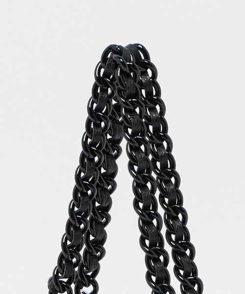 GIANNI CHIARINI(ジャンニ キアリーニ)の「<GIANNI CHIARINI>CAMILLA バッグ(ハンドバッグ・レディース・ブラック/ナチュラル・FREE)」の7枚目の写真