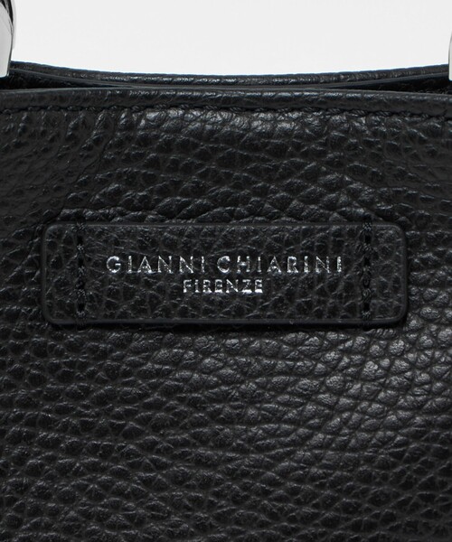 GIANNI CHIARINI(ジャンニ キアリーニ)の「<GIANNI CHIARINI>CAMILLA バッグ(ハンドバッグ・レディース・ブラック/ナチュラル・FREE)」の5枚目の写真