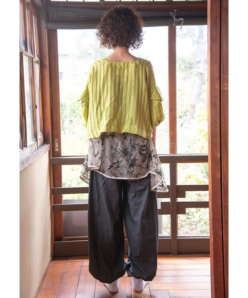 anlio（アンリオ）の「DIM POCKET SHIRT（シャツ/ブラウス・レディース・グリーン・FREE）」の6枚目の写真