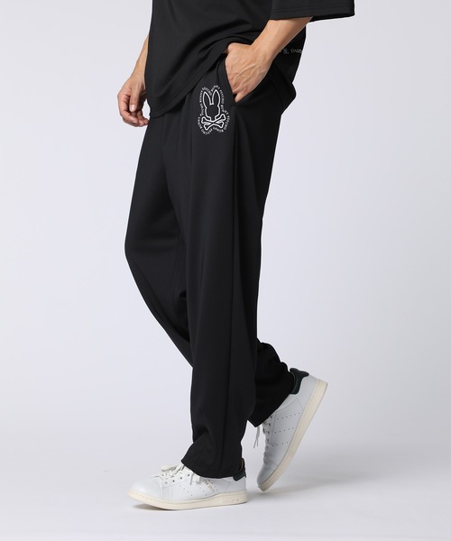 Psycho Bunny（サイコバニー）の「[WEB限定]タイポエンブレム ダンボールイージーパンツ（その他パンツ・メンズ・ブラック/チャコールグレー・SMALL/X-LARGE/LARGE/MEDIUM）」の3枚目の写真