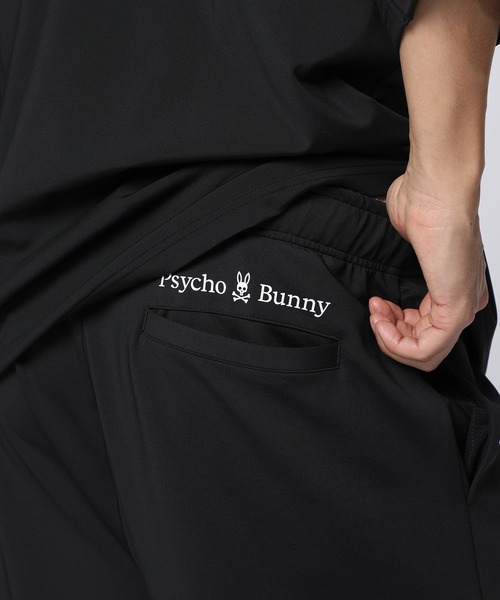 Psycho Bunny（サイコバニー）の「[WEB限定]タイポエンブレム ダンボールイージーパンツ（その他パンツ・メンズ・ブラック/チャコールグレー・SMALL/X-LARGE/LARGE/MEDIUM）」の5枚目の写真