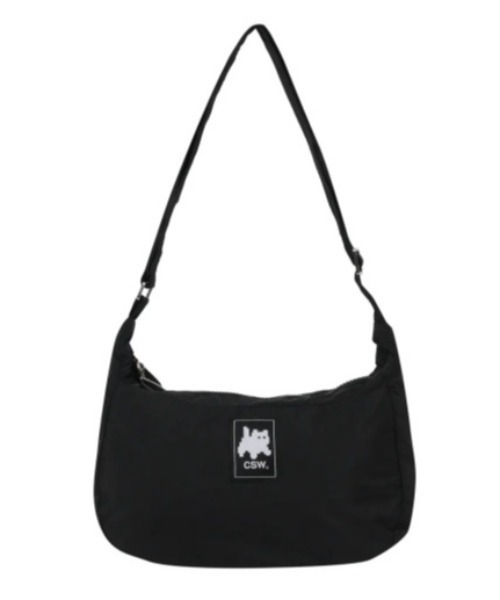 CATSAVETHEWORLD（キャットセーブザワールド）の「◇CATSAVETHEWORLD◇ブランド直輸入正規品/スティンリンクルショルダーバッグクロスバッグ STEEN WRINKLE SHOULDER BAG（ショルダーバッグ・レディース・ブラック・FREE）」の8枚目の写真