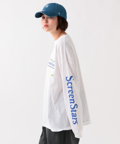 GEORGE'S(ジョージズ)の「スクリーンスターズロゴロンT(Tシャツ/カットソー・メンズ・ブラック/ホワイト・MEDIUM/LARGE)」の10枚目の写真