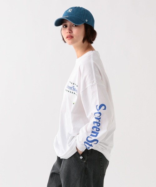 GEORGE'S(ジョージズ)の「スクリーンスターズロゴロンT(Tシャツ/カットソー・メンズ・ブラック/ホワイト・MEDIUM/LARGE)」の12枚目の写真