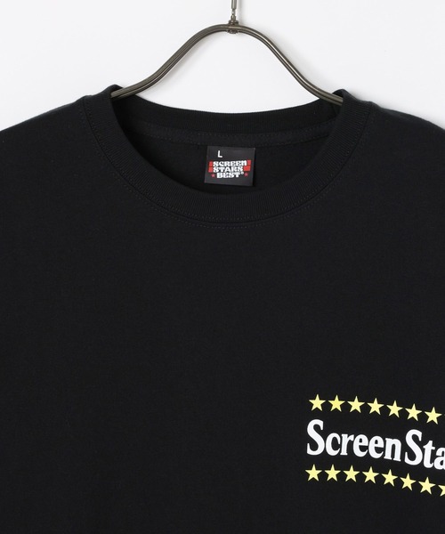 GEORGE'S(ジョージズ)の「スクリーンスターズロゴロンT(Tシャツ/カットソー・メンズ・ブラック/ホワイト・MEDIUM/LARGE)」の16枚目の写真