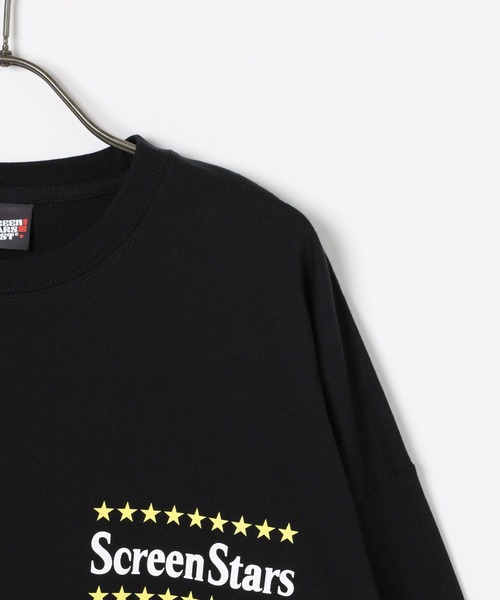 GEORGE'S(ジョージズ)の「スクリーンスターズロゴロンT(Tシャツ/カットソー・メンズ・ブラック/ホワイト・MEDIUM/LARGE)」の17枚目の写真