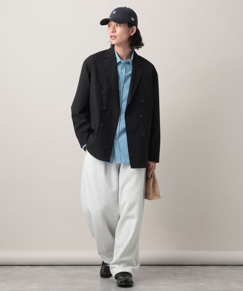 RAGEBLUE(レイジブルー)の「Extra fabric Double Tailored Jacket/ダブルテーラードジャケット【セットアップ対応】(テーラードジャケット・メンズ・ネイビー/グレー/ライトブルー/ブラック・LARGE/MEDIUM/SMALL)」の5枚目の写真