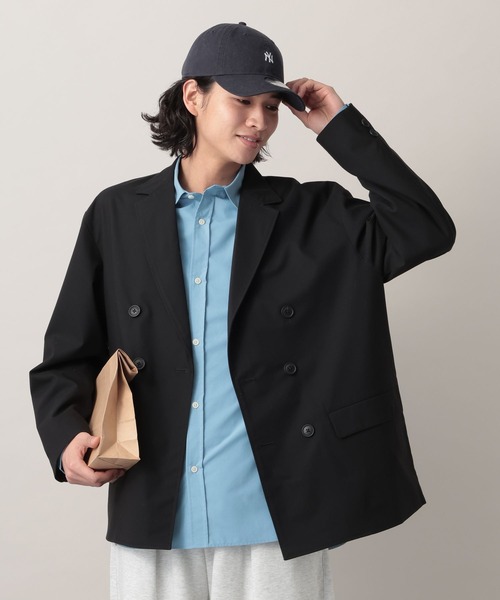 RAGEBLUE(レイジブルー)の「Extra fabric Double Tailored Jacket/ダブルテーラードジャケット【セットアップ対応】(テーラードジャケット・メンズ・ネイビー/グレー/ライトブルー/ブラック・LARGE/MEDIUM/SMALL)」の9枚目の写真