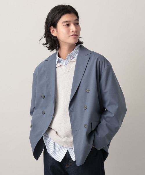 RAGEBLUE(レイジブルー)の「Extra fabric Double Tailored Jacket/ダブルテーラードジャケット【セットアップ対応】(テーラードジャケット・メンズ・ネイビー/グレー/ライトブルー/ブラック・LARGE/MEDIUM/SMALL)」の20枚目の写真