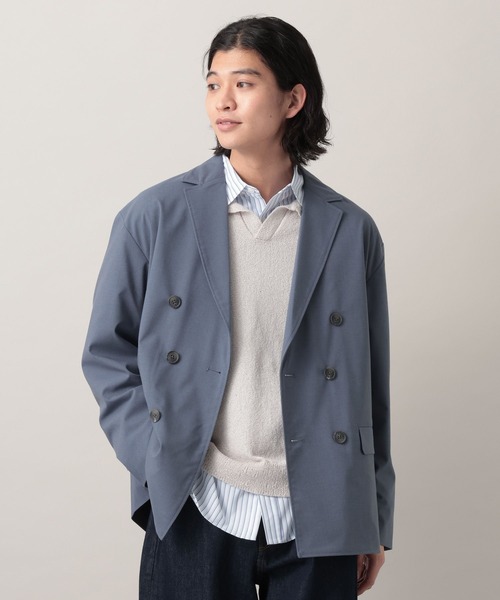 RAGEBLUE(レイジブルー)の「Extra fabric Double Tailored Jacket/ダブルテーラードジャケット【セットアップ対応】(テーラードジャケット・メンズ・ネイビー/グレー/ライトブルー/ブラック・LARGE/MEDIUM/SMALL)」の21枚目の写真