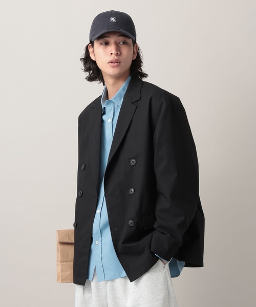 RAGEBLUE(レイジブルー)の「Extra fabric Double Tailored Jacket/ダブルテーラードジャケット【セットアップ対応】(テーラードジャケット・メンズ・ネイビー/グレー/ライトブルー/ブラック・LARGE/MEDIUM/SMALL)」の10枚目の写真
