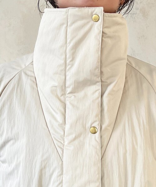 un dix cors（アンディコール）の「ウエストドロストロングコート（その他アウター・レディース・ブラック/グレイッシュベージュ/オリーブ・FREE）」の21枚目の写真