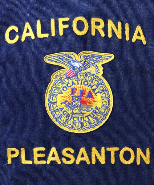 セール】HOUSTON ヒューストン INDIGO CORDUROY EMBROIDERY FFA JACKET