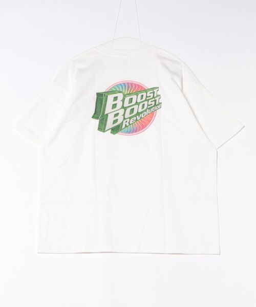 BOOSTOCK(ブーストック)の「ブーストック B/S Revolution Tシャツ(Tシャツ/カットソー・レディース・ホワイト/ブラック・XXXL/F)」の3枚目の写真