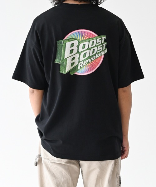 BOOSTOCK(ブーストック)の「ブーストック B/S Revolution Tシャツ(Tシャツ/カットソー・レディース・ホワイト/ブラック・XXXL/F)」の2枚目の写真