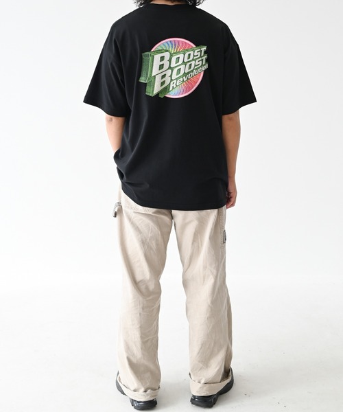 BOOSTOCK(ブーストック)の「ブーストック B/S Revolution Tシャツ(Tシャツ/カットソー・レディース・ホワイト/ブラック・XXXL/F)」の6枚目の写真