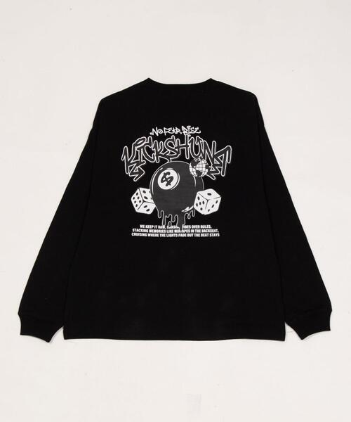 WEGO(ウィゴー)の「WEGO/【26年春夏新作】グラフィックBIG T(LS)(Tシャツ/カットソー・メンズ・アッシュグレー/ホワイト/ブラック/スミクロ・MEDIUM/LARGE)」の18枚目の写真