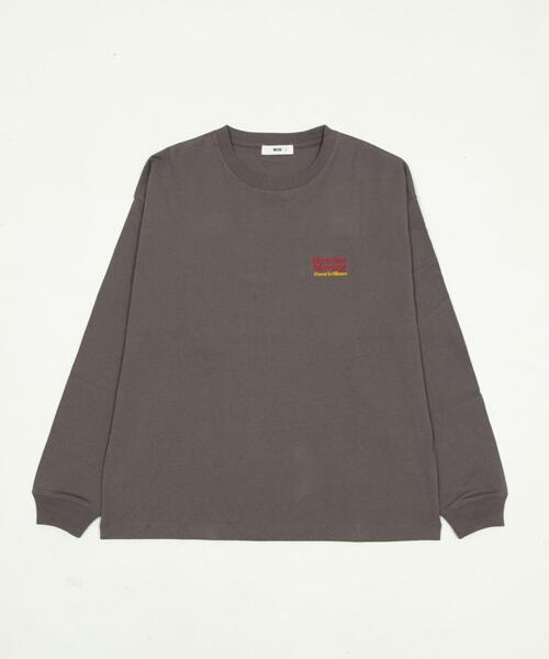 WEGO(ウィゴー)の「WEGO/【26年春夏新作】グラフィックBIG T(LS)(Tシャツ/カットソー・メンズ・アッシュグレー/ホワイト/ブラック/スミクロ・MEDIUM/LARGE)」の19枚目の写真