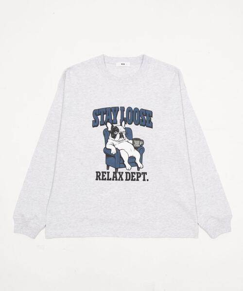 WEGO(ウィゴー)の「WEGO/【26年春夏新作】グラフィックBIG T(LS)(Tシャツ/カットソー・メンズ・アッシュグレー/ホワイト/ブラック/スミクロ・MEDIUM/LARGE)」の21枚目の写真