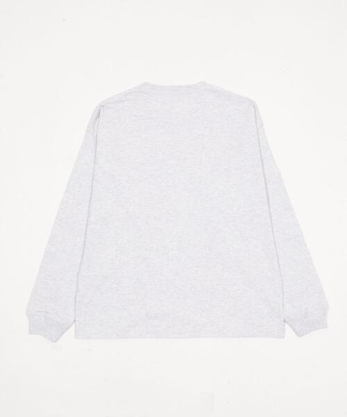 WEGO(ウィゴー)の「WEGO/【26年春夏新作】グラフィックBIG T(LS)(Tシャツ/カットソー・メンズ・アッシュグレー/ホワイト/ブラック/スミクロ・MEDIUM/LARGE)」の10枚目の写真