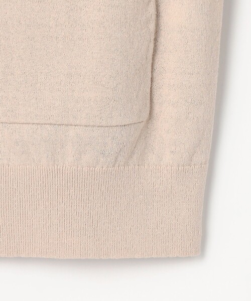 J.PRESS Ladies(J.プレス レディス)の「LINEN COTTON BLEND ニット ブルゾン(ブルゾン・レディース・ネイビー系/ベージュ系/ライトグレー系・SMALL)」の17枚目の写真