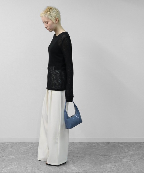 THE CELL.(ザセルドット)の「三日月MINIハンドバッグ HALF MOON MINI HANDBAG(ハンドバッグ・レディース・シルバー/ブルー/ブラック・FREE)」の9枚目の写真