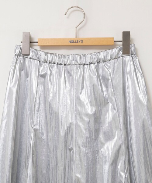 NOLLEY’S（ノーリーズ）の「45th limited editionウォッシャブルメタリックマチ入りマキシスカート（スカート・レディース・シルバー/ゴールド・1/2）」の18枚目の写真