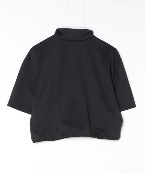 NEW BALANCE(ニューバランス)の「ニットショートスリーブハーフジップ(スウェット・レディース・ブラック/ベージュ・SMALL/MEDIUM/LARGE/X-LARGE)」の15枚目の写真