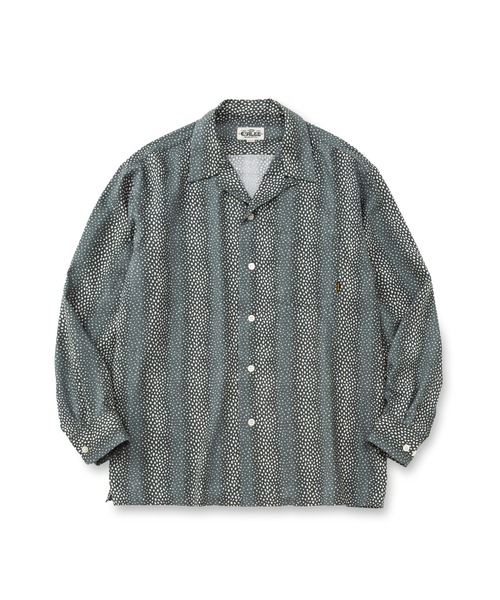 CALEE(キャリー)の「STRIPE PATTERN SH(Tシャツ/カットソー・メンズ・グリーン/ネイビー・MEDIUM/LARGE/X-LARGE)」の3枚目の写真