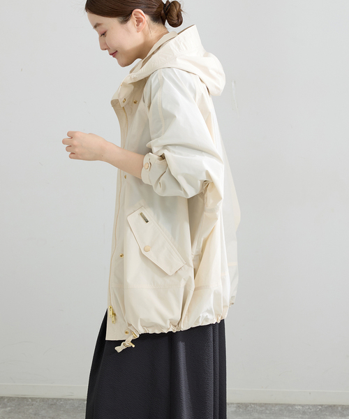 IENA（イエナ）の「WOOLRICH/ウールリッチ SUMMER ANORAK（マウンテンパーカー・レディース・アイボリー/ブラック・FREE）」の7枚目の写真