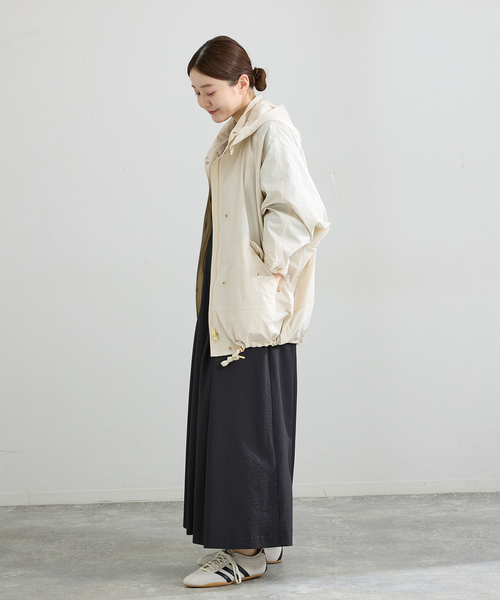 IENA（イエナ）の「WOOLRICH/ウールリッチ SUMMER ANORAK（マウンテンパーカー・レディース・アイボリー/ブラック・FREE）」の11枚目の写真