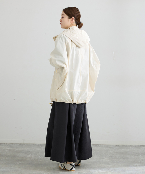 IENA（イエナ）の「WOOLRICH/ウールリッチ SUMMER ANORAK（マウンテンパーカー・レディース・アイボリー/ブラック・FREE）」の12枚目の写真