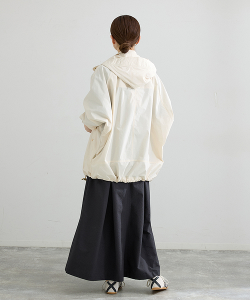 IENA（イエナ）の「WOOLRICH/ウールリッチ SUMMER ANORAK（マウンテンパーカー・レディース・アイボリー/ブラック・FREE）」の13枚目の写真