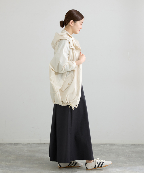 IENA（イエナ）の「WOOLRICH/ウールリッチ SUMMER ANORAK（マウンテンパーカー・レディース・アイボリー/ブラック・FREE）」の14枚目の写真