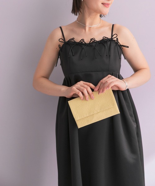 URBAN RESEARCH ROSSO WOMEN（アーバンリサーチ　ロッソ）の「『WEB限定』kaene　ジャガード袱紗（その他・レディース・ブラック/イエロー/ミント・FREE）」の3枚目の写真