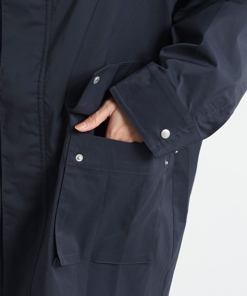 studio CLIP（スタディオクリップ）の「【撥水】ミドル丈フーディブルゾン（ブルゾン・レディース・ベージュ/ネイビー・FREE）」の18枚目の写真