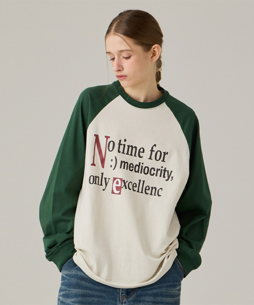 URBANAGE（アーバンエイジ）の「ノータイム ナグランロングスリーブ グリーン（Tシャツ/カットソー・レディース・その他・MEDIUM/LARGE）」の3枚目の写真