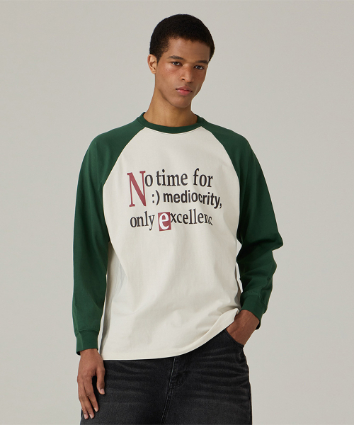 URBANAGE（アーバンエイジ）の「ノータイム ナグランロングスリーブ グリーン（Tシャツ/カットソー・レディース・その他・MEDIUM/LARGE）」の4枚目の写真