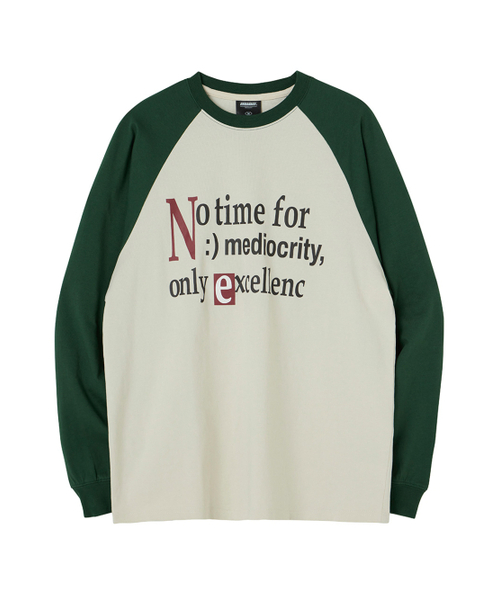 URBANAGE（アーバンエイジ）の「ノータイム ナグランロングスリーブ グリーン（Tシャツ/カットソー・レディース・その他・MEDIUM/LARGE）」の5枚目の写真