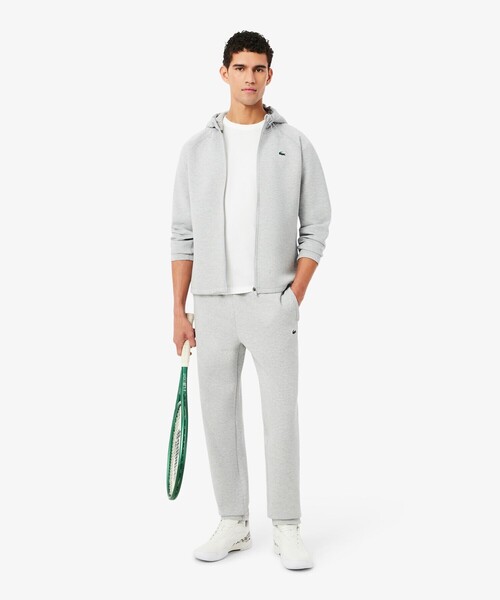 LACOSTE(ラコステ)の「『ダニール・メドベージェフ』ラケットプリントウルトラドライTシャツ(Tシャツ/カットソー・メンズ・ホワイト/オレンジ/ライトブルー・3/4/5)」の11枚目の写真