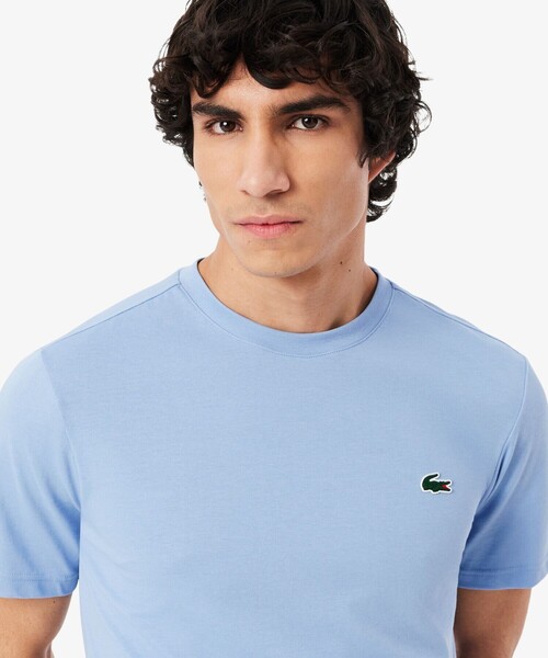 LACOSTE(ラコステ)の「『ダニール・メドベージェフ』ラケットプリントウルトラドライTシャツ(Tシャツ/カットソー・メンズ・ホワイト/オレンジ/ライトブルー・3/4/5)」の12枚目の写真