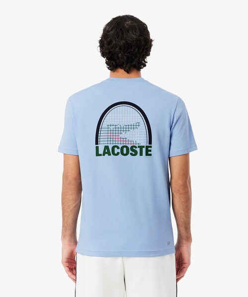LACOSTE(ラコステ)の「『ダニール・メドベージェフ』ラケットプリントウルトラドライTシャツ(Tシャツ/カットソー・メンズ・ホワイト/オレンジ/ライトブルー・3/4/5)」の13枚目の写真