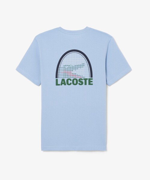 LACOSTE(ラコステ)の「『ダニール・メドベージェフ』ラケットプリントウルトラドライTシャツ(Tシャツ/カットソー・メンズ・ホワイト/オレンジ/ライトブルー・3/4/5)」の15枚目の写真