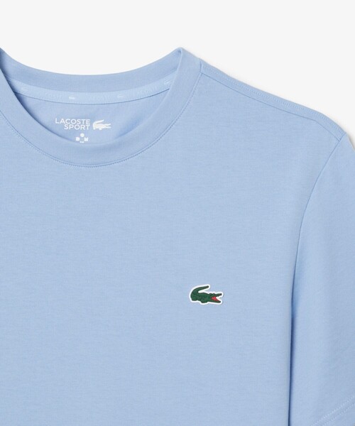 LACOSTE(ラコステ)の「『ダニール・メドベージェフ』ラケットプリントウルトラドライTシャツ(Tシャツ/カットソー・メンズ・ホワイト/オレンジ/ライトブルー・3/4/5)」の16枚目の写真