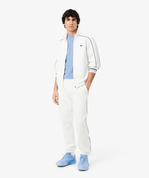 LACOSTE(ラコステ)の「『ダニール・メドベージェフ』ラケットプリントウルトラドライTシャツ(Tシャツ/カットソー・メンズ・ホワイト/オレンジ/ライトブルー・3/4/5)」の19枚目の写真