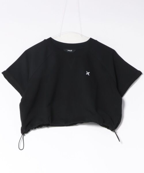 Hurley (ハーレー)の「Hurley/ハーレー 半袖 スウェット レディース TERRY ICON DRAW CORD TOPS WCSS261031(Tシャツ/カットソー・レディース・ブラック/グレイッシュブルー/アッシュ・FREE)」の8枚目の写真