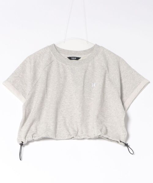 Hurley (ハーレー)の「Hurley/ハーレー 半袖 スウェット レディース TERRY ICON DRAW CORD TOPS WCSS261031(Tシャツ/カットソー・レディース・ブラック/グレイッシュブルー/アッシュ・FREE)」の12枚目の写真