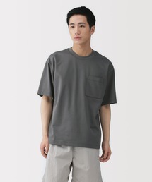 紳士 涼感UVカットワイド半袖Tシャツ